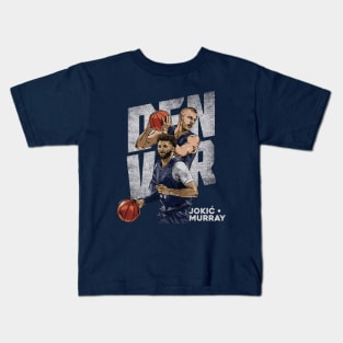 Nikola Jokic & Jamal Murray Denver Duo Kids T-Shirt